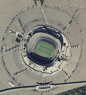 Qualcomm Stadium in San Diego, CA in November ...