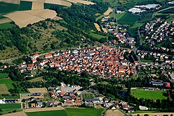 Skyline of Röttingen