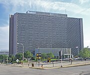 The Mid-America Program Service Center is housed in the Richard Bolling Federal Building in Kansas City, Missouri. Richard Bolling Federal Building Kansas City MO.jpg