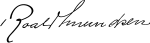 Roald Amundsen Signature.svg