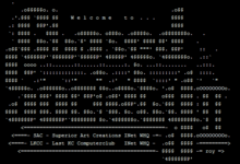 Newskool ASCII Screenshot with the words "Closed Society II" Roy-csnewskool.png