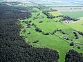 Luftaufnahme: Blick von Zahrensdorf (Neu Gülze) in südliche Richtung