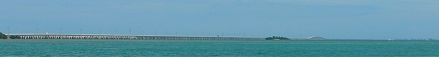 The Seven Mile Bridge, as seen from the Ohio Keys