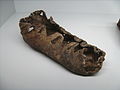 Celtic leather shoe, 5th century BC