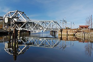 English: Skansen bridge in Trondheim, Norway.