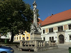 Dominanta náměstí v Benešově nad Černou