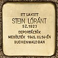 Stein Lóránt, Szent István park 4.