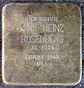 Stolperstein für Karl Heinz Rosenberg (Burtscheider Straße 19)