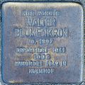 Stolperstein für Walter Blumenkorn (Blaubach 67)