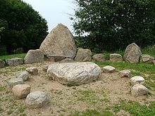 Steinkreis aus Findlingen