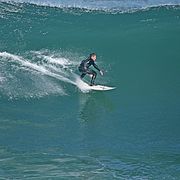 Big surf in La Jolla, California