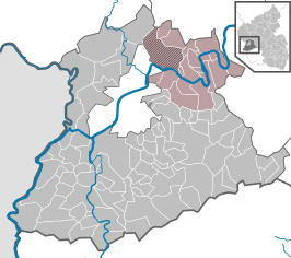 Kaart van Verbandsgemeinde Schweich an der Römischen Weinstraße