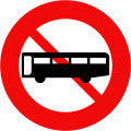 107a: Cấm ô tô khách