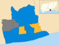 2011 results map