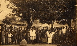 Missionaries in Zagnanado, c.1910s