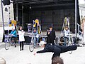 Künstlergruppe Klangmobile bei der Gedenkveranstaltung am 30. April 2013