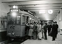 Stationen "Ringvägen" 8 september 1933.