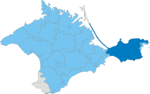 Виноградненский сельский совет на карте
