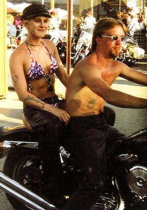 1999 Sturgis Motorcycle Rally, bikini pillion