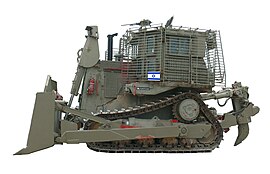 IDF Caterpillar D9 armored bulldozer