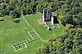 A Boldogasszony templomrom a levegőből, Dörgicsén