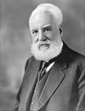 Alexander Graham Bell, inventor of the telepho...