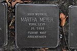 Stolperstein für Martha Meyer