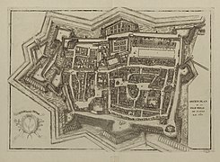 La ville-veille médiévale de Nancy, d'après le plan de 1611
