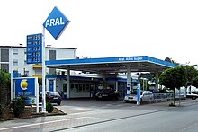 An Aral service station in Weiterstadt, Germany Aral.JPG