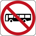 (R6-10-1) No Buses