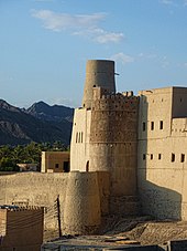 Bahla Fort, a UNESCO World Heritage site, was built between 12th and 15th c. by the Nabhani dynasty. Bahla Fort-109699.jpg