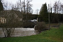 Barrage de la Brune à Rogny.