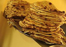 Non, the most widely consumed bread in Afghanistan Bread of Afghanistan in 2010.jpg