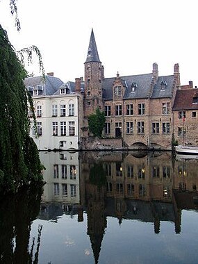 A pretty canal scene in Brugge taken on my Honeymoon 2005