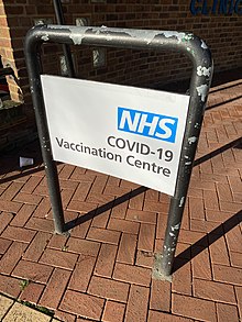 GP-led vaccination centres were in operation by 15 December 2020 COVID-19 Vaccination Centre (general Practice) December 2020.jpg