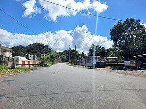 Puerto Rico Highway 663 in Sabana Hoyos