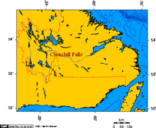 Churchill river newfoundland and churchill falls.PNG