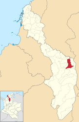 San Martín de Loba – Mappa
