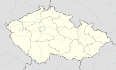 ヴィシェフラドの位置（チェコ共和国内）