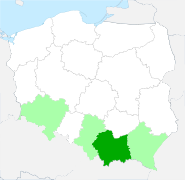 Występowanie widlicza alpejskiego w Polsce.