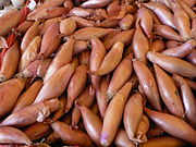Shallots on sale in Southern France
