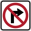 R2-9D No right turn