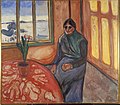 Melancholie (1900/01), Öl auf Leinwand, 110 × 126 cm, Munch-Museum Oslo