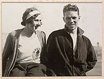 James Carlton (hier mit seiner Teamkollegin Eileen Wearne im Jahr 1932) – Vierter im sechsten Viertelfinale