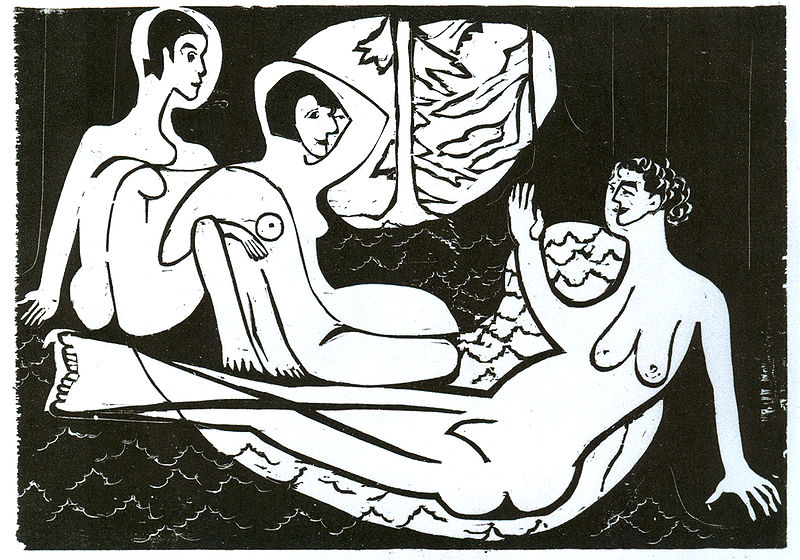 File:Ernst Ludwig Kirchner - Drei Akte im Walde - 1933.jpg