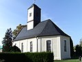 Dorfkirche Espenhain (Kirche (mit Ausstattung) und Kirchhof mit Grabsteinen)