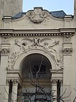 Théâtre des Gobelins fasad, skapad av Auguste Rodin