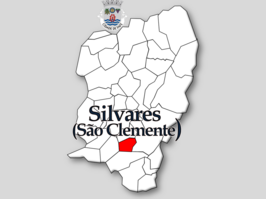 Kaart van São Clemente de Silvares