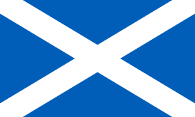 (EN) Flag of Scotland (SCO) Banner o Scotland (GD) Bratach na h-Alba