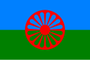 Drapeau de Minorité rom de Hongrie (hu) Magyar cigányok